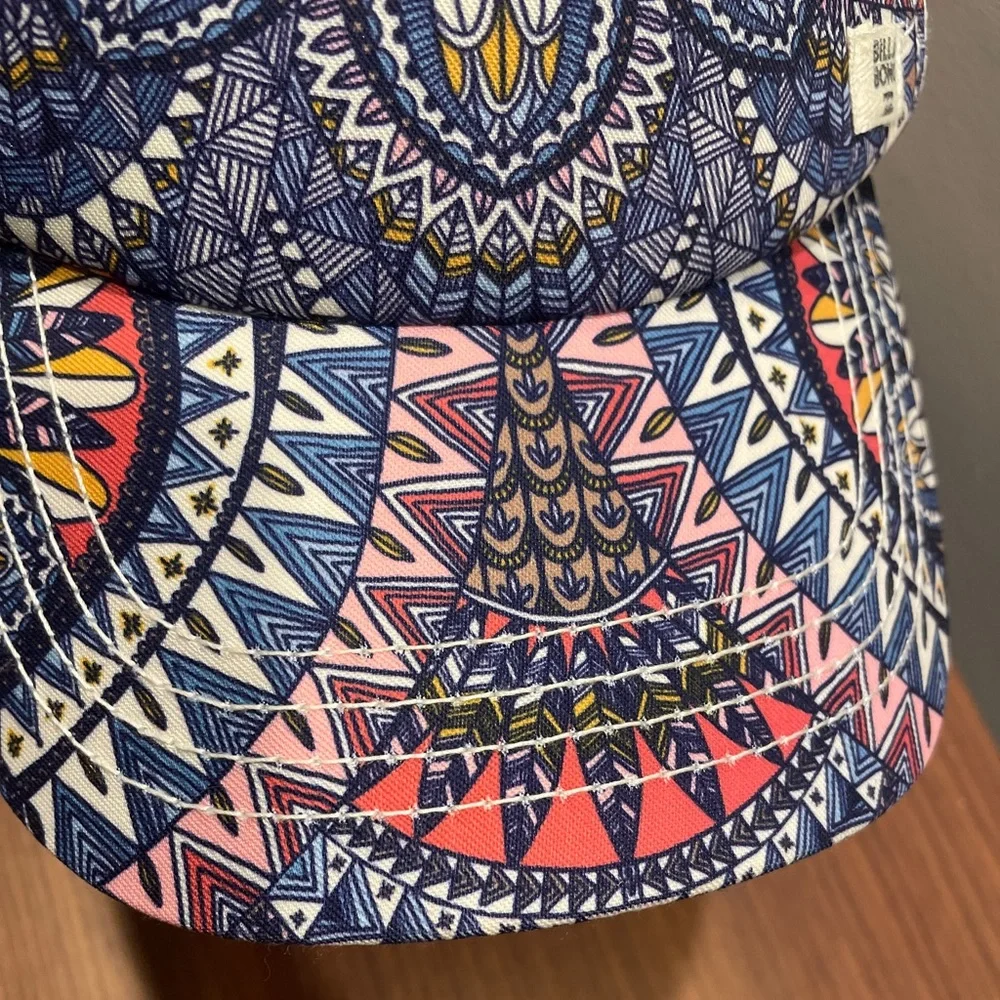 Billabong  adjustable print & mesh cap